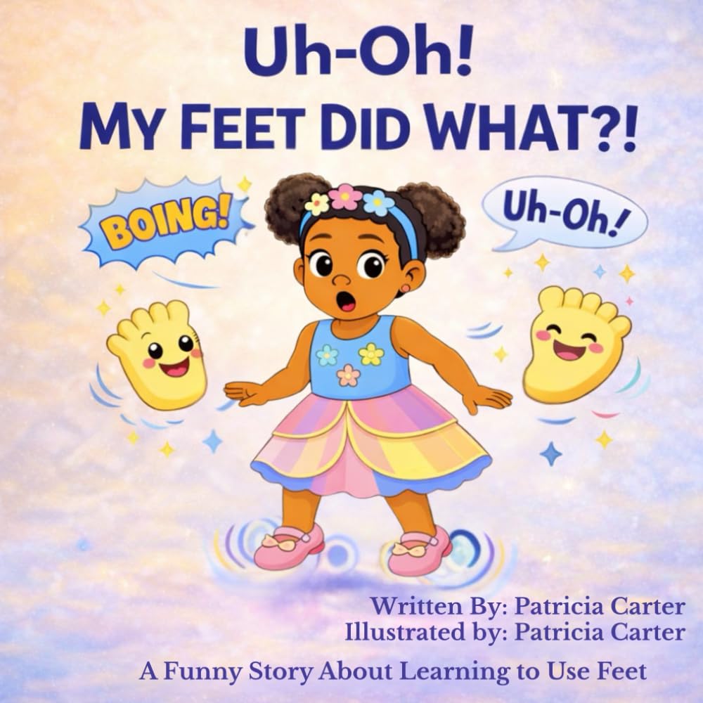 Front and back cover of Uh-Oh! My Feet Did WHAT?!